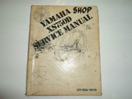 1976 Yamaha XS750D Service Repair Shop Manual FACTORY OEM BOOK 76 WORN