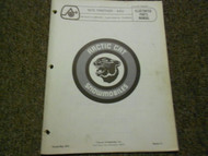 1975 Arctic Cat Panther 440 Illustrated Service Parts Catalog Manual FACTORY OEM