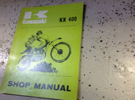 1975 1975 Kawasaki KX400 KX 400 Service Repair Shop Manual OEM BOOK 99997-718 X