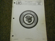 1974 Arctic Cat Panther Illustrated Service Parts Catalog Manual FACTORY OEM