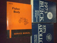 1973 BUICK REGAL CENTURY ELECTRA LUXUS Service Repair Shop Manual Set 3 VOL SET