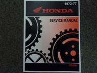 1972 1973 1974 1975 1976 HONDA CB350F 400F 400 F Service Shop Repair Manual 77