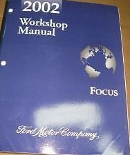 2002 FORD FOCUS Service Shop Repair Workshop Manual BRAND NEW 2002