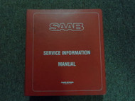 1971 75 1982 Saab 99 900 Service Information Supplement Shop Manual FACTORY OEM