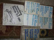 1985 Ford MUSTANG CAPRI THUNDERBIRD MARK VII Service Shop Repair Manual Set OEM