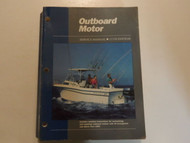 1969 Outboard Motor Service Repair Manual 11th Ed. WATER DAMAGE BOOK 69 VOL 2