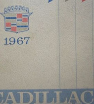 1967 CADILLAC DEVILLE ELDORADO FLEETWOOD Service Shop Repair Manual NEW REPRINT