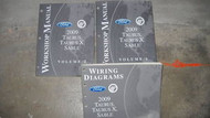 2009 Ford Taurus Taurus X Mercury Sable Service Shop Repair Manual Set OEM W EWD