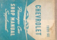 1958 1959 1960 CHEVY CHEVROLET CAR Service Shop Repair Manual SUPPLEMENT OEM