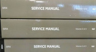 2004 Cadillac SRX TRUCK Service Repair Shop Manual Set DEALERSHIP FACTORY 04 NEW