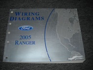 2005 Ford Ranger Electrical Wiring Diagrams Service Shop Manual EWD EVTM OEM