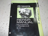 2004 Toyota ECHO AUTOMATIC TRANSAXLE Service Shop Repair Manual U340E U341E