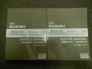 2003 SUZUKI GRAND VITARA XL7 XL-7 SQ625 JA627 Shop Service Manual 2 VOL SET NEW