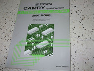 2007 Toyota CAMRY HYBRID Electrical WIRING Service Shop Repair Manual FACTORY