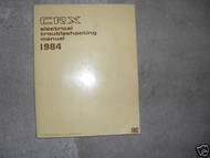 1984 Honda Civic CRX Electrical Troubleshooting Wiring Diagram Manual EWD