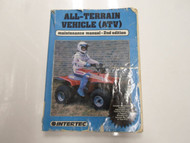 1989 Honda Kawasaki All Terrain Vehicle ATV Maintenance Manual 2nd Ed DAMAGED 89