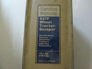 Caterpillar 627F Wheel Tractor-Scraper Service Shop Repair Manual BINDER CAT x