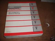 1991 GM Pontiac Sunbird Service Repair Shop Workshop Manual OEM Factory