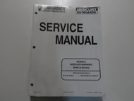 1998 Mercury Mariner 30 40 4 Stroke 0G760300 Service Repair Manual WATER DAMAGED