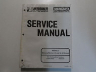 Mercury Mariner Outboards Service Manual 45 50 90-828631 895 WATER DAMAGED