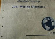 2001 Ford F-150 F150 Truck WIRING Diagrams Service Shop Repair Manual EWD