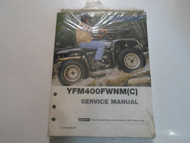 2000 Yamaha YFM400FWNM (C) Service Shop Manual FACTORY NEW BOOK 00 ATV 4 WHEELER