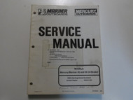 Mercury Mariner Outboards Service Manual 45 50 4 Stroke DECEMBER WATER DAMAGE 96