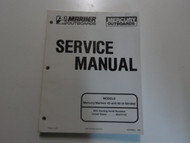 Mercury Mariner Outboards Service Manual 45 50 4 Stroke Service Repair Manual