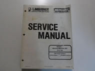 Mercury Mariner Outboards Service Manual 225 3 Litre 90-822900 WATER DAMAGED