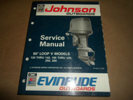 1992 Johnson Evinrude Outboards 120 185 200 225 250 300 Service Manual OEM x
