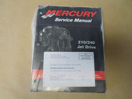 2000 Mercury 210/240 Jet Drive Service Manual 90-877837R01 OEM 00 NEW X