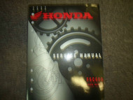 2002 Honda FSC600 Silver Wing Service Shop Repair Factory Manual OEM NEW