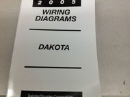 2005 DODGE DAKOTA TRUCK Electrical Wiring Diagrams Shop Repair Service Manual Ne