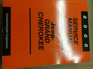 2000 JEEP GRAND CHEROKEE Service Repair Shop Manual EXC CONDITION OEM MOPAR JEEP