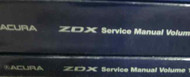 2012 Acura ZDX Z D X Service Repair Shop Manual Set FACTORY OEM BOOKS NEW X 2012