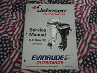 1997 Johnson Evinrude 9.9 10 15 20 25 30 35 Service Shop Repair Manual 2 cy x ne