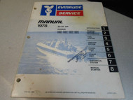 1978 Evinrude Service Shop Repair Manual 25 35 HP OEM Boat 5395 NEW FACTORY