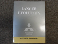 2013 MITSUBISHI Lancer Evolution Electrical Supplement Service Shop Manual OEM