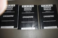 2005 CHRYSLER CROSSFIRE CROSS FIRE Service Shop Repair Manual Set BRAND NEW