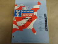 1976 Evinrude Service Shop Repair Manual 4 HP 4HP 4606 4636 OEM Boat X