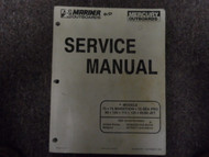 1994 & Newer Mercury Mariner Outboard Service Manual 90 830234R2 DECEMBER 1996