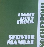 1980 Chevy Chevrolet LIGHT Duty Truck Service Shop Workshop Repair Manual