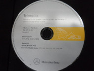 MERCEDES BENZ Telematics Part #166 827 0559 Model Series 172 166 204 11/2012 CD