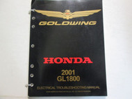 2001 Honda GoldWing GL1800 Electrical Troubleshooting Manual FACTORY OEM BOOK 01
