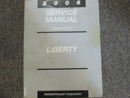 2006 JEEP LIBERTY Service Shop Repair Manual Volume 3 ONLY OEM FACTORY BOOK 06