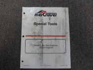 1994 Mercruiser Special Tools Drive Units Gas Diesel Engines Manual WATER DAMAGE