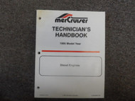 1995 Mercruiser Technicians Handbook Diesel Engines Service Manual DAMAGED OEM