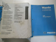 2000 Mazda Millenia Service Repair Shop Manual SET Factory OEM BOOKS USED