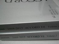 2012 Honda ACCORD V6 V-6 MODEL Service Shop Repair Manual Set FACTORY NEW 12