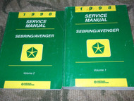 1998 Chrysler SEBRING DODGE AVENGER Service Shop Repair Manual FACTORY OEM BOOKS
